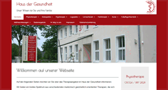 Desktop Screenshot of gesundheit-heemsen.de